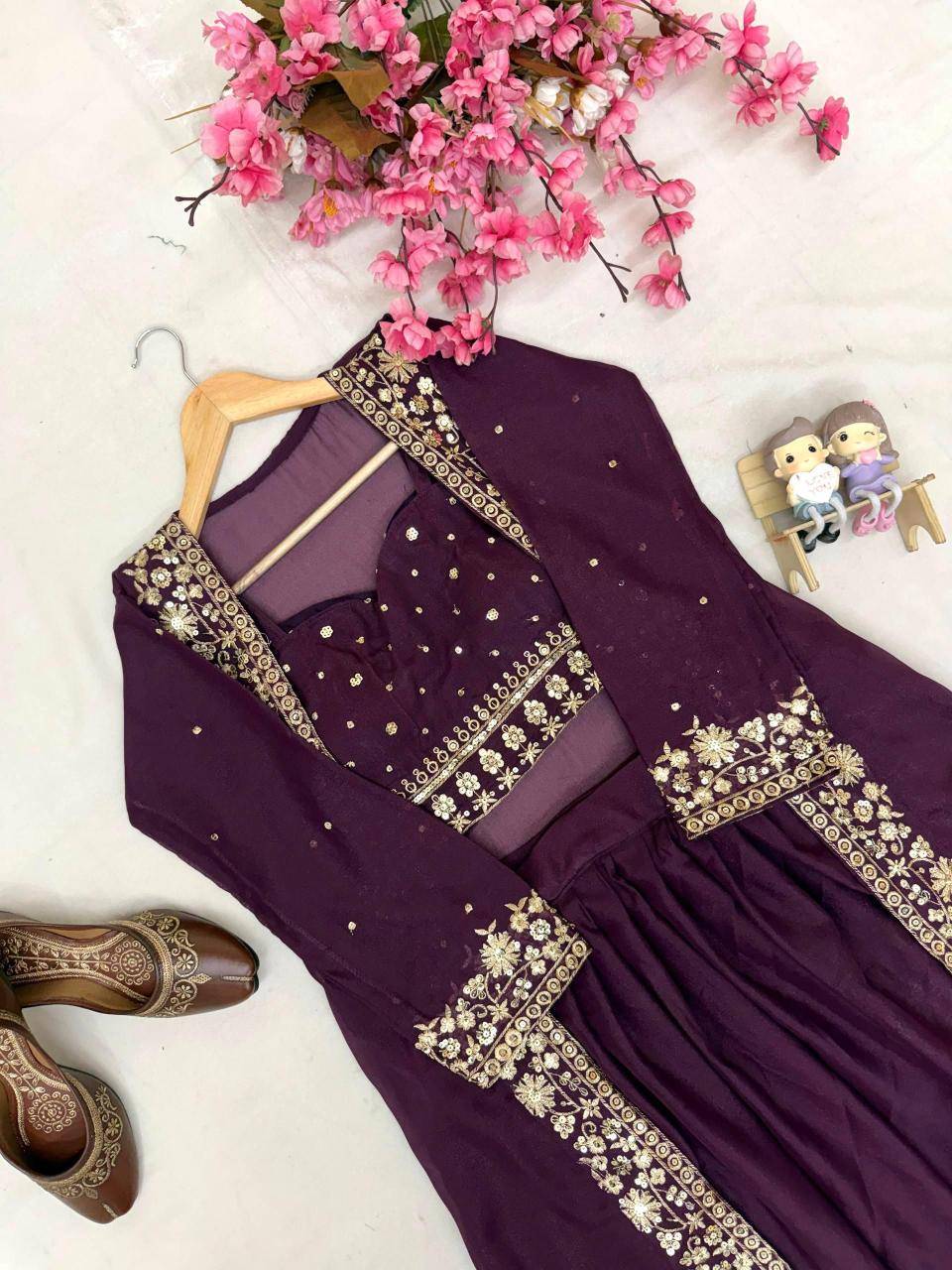 INDOWESTERN VF 227 GEORGETTE Lehenga choli bulk order suppliers in pune